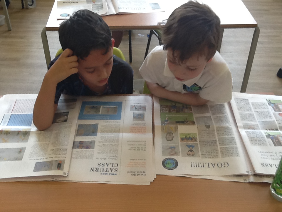 een krant maken online met de klas - Happiedays