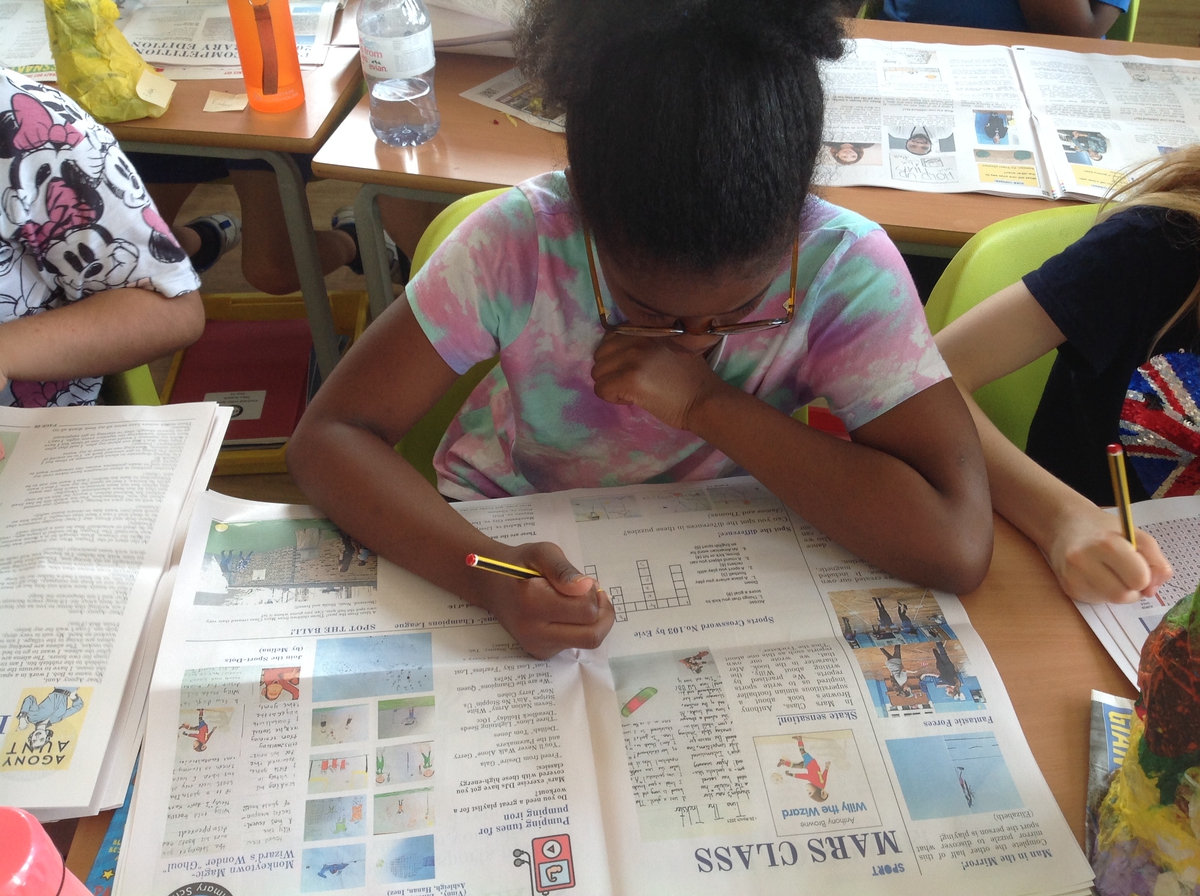 online een krant maken als schoolopdracht - Happiedays