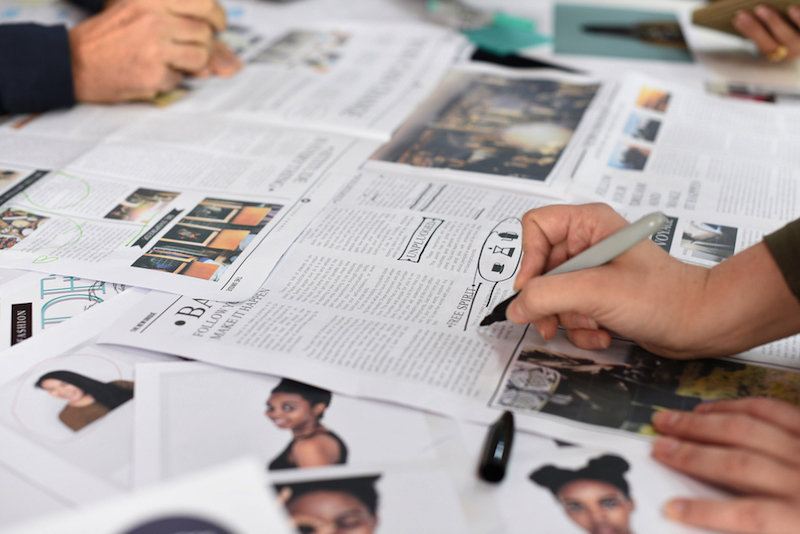 Ontwerp en druk een bedrijfskrant - Happiedays